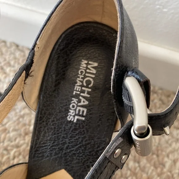 Michael by Michael Kors Penelope C-Strap Black 9.5 - Picture 5 of 14